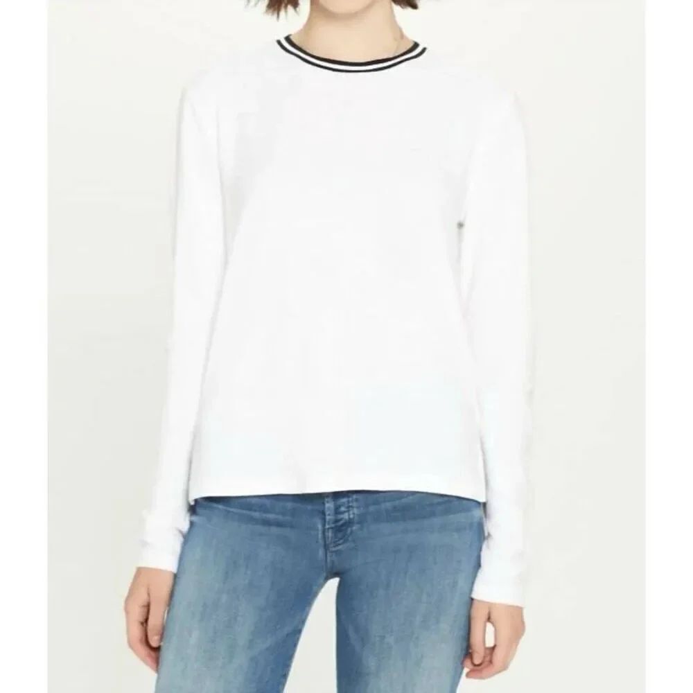 Goldie Lewinter fine micro terry long-sleeve T-shirt Size M